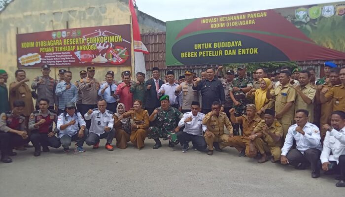 Dandim Bersama Forkopimda Tinjau Safari Inovasi Ketahanan Pangan