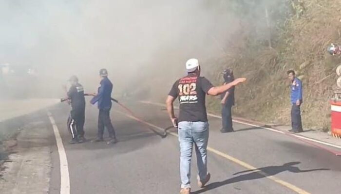 Damkar Samosir Berhasil Padamkan Kebakaran Hutan Dan Lahan