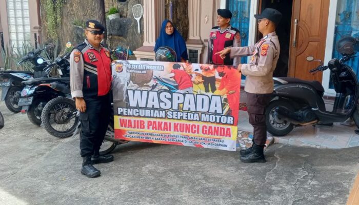 Polresta Banda Aceh Imbau Waspada Curanmor