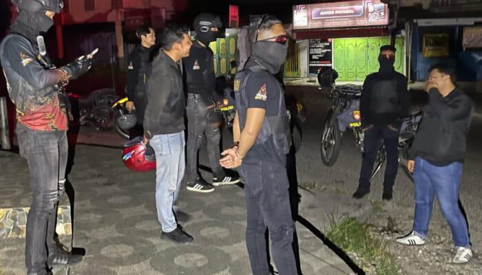 Polres Pematangsiantar Amankan Sepeda Motor Ugal-ugalan Saat KRYD