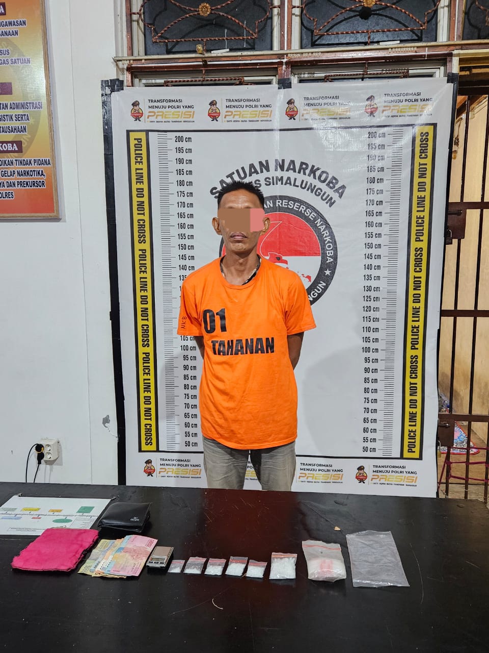 Polisi Ringkus Pengedar Sabu 32 Gram Di Simalungun