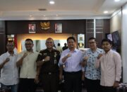 Dapat Mandat Pimpin Matahari Pagi Indonesia Kota Medan, Prof Ridha Dharmajaya Gercep Silaturahmi ke Kajari Medan