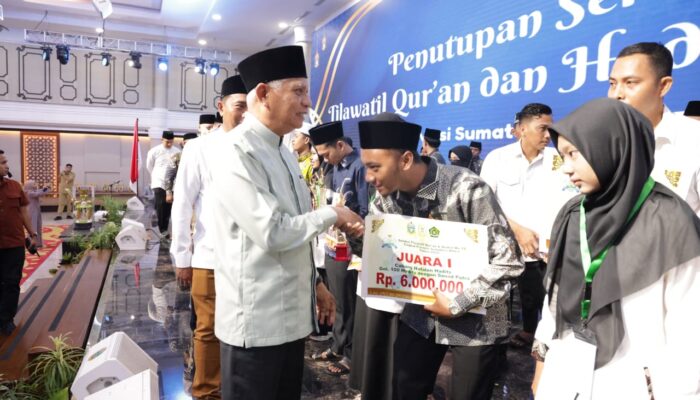 Kota Medan Juara Umum STQH XIX Provinsi Sumut