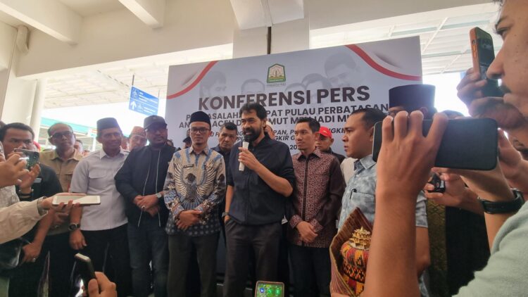 Mualem: Pengelolaan Empat Pulau Tanggung Jawab Penuh Pemerintah Aceh