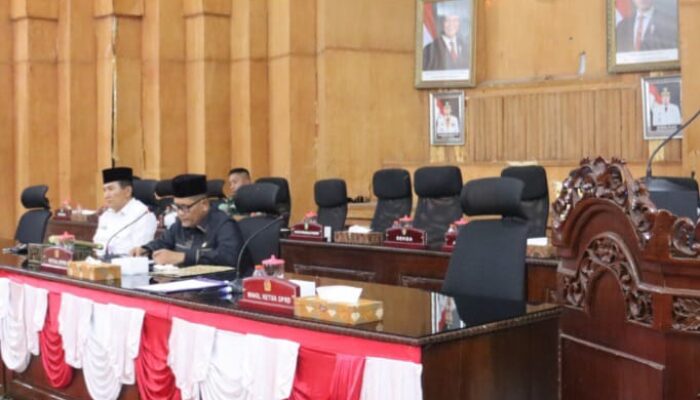 DPRD Batubara Sepakati Pembahasan Lanjutan RPJP APBD TA 2024