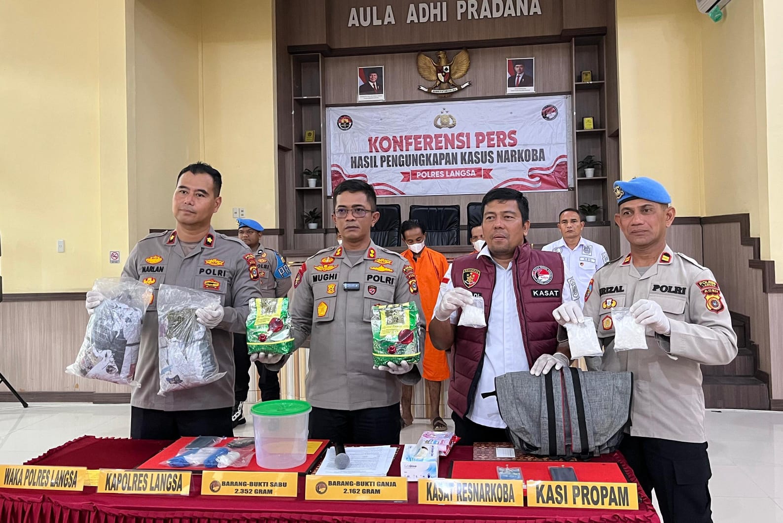 Hendak Transaksi, Dua Kurir Sabu Diciduk Di Tepi Jalan