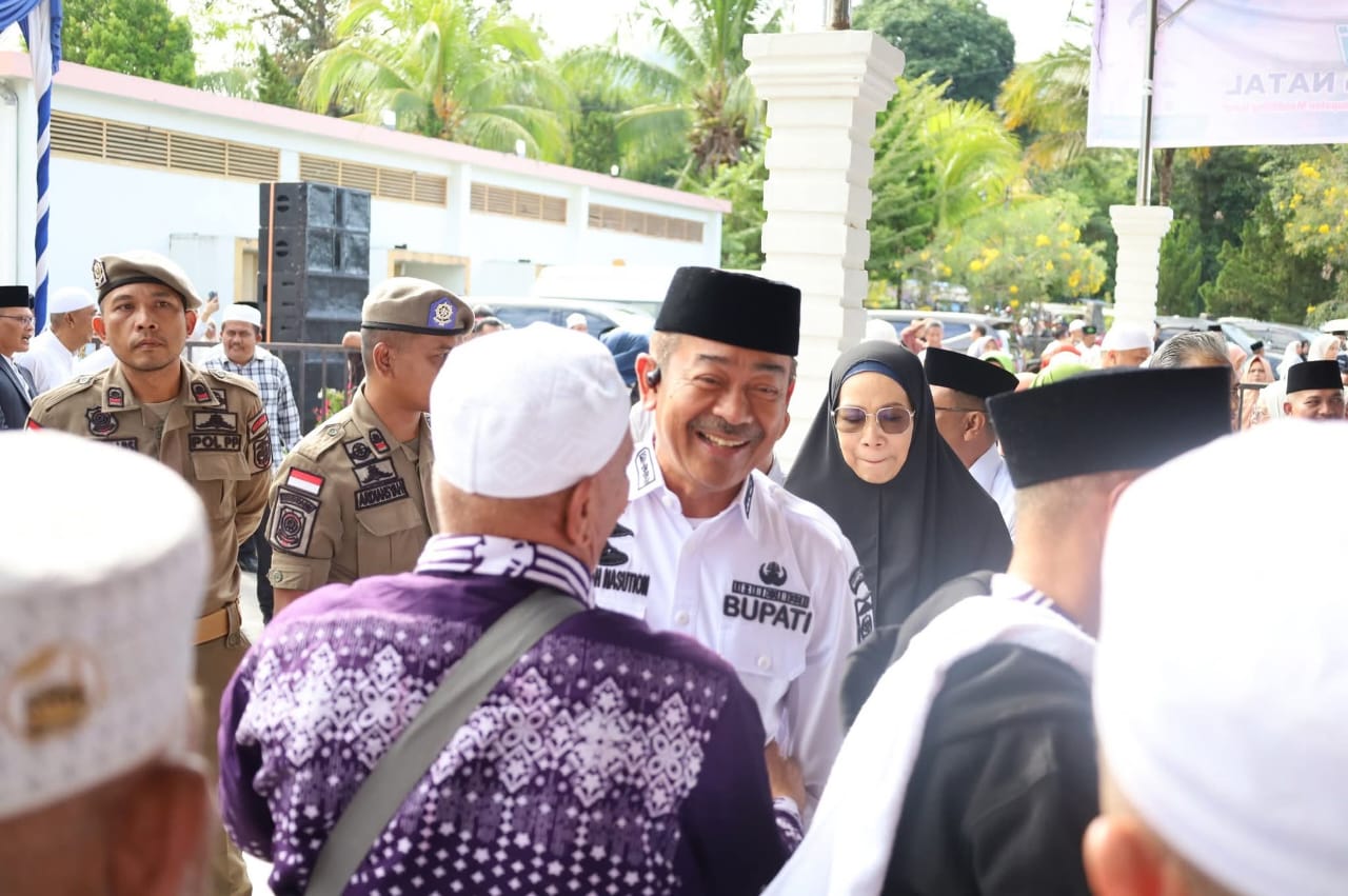 353 Jemaah Haji Madina Kloter 5 Tiba Di Panyabungan