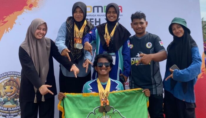 UIN Ar-Raniry Raih 41 Medali POMDA XIX