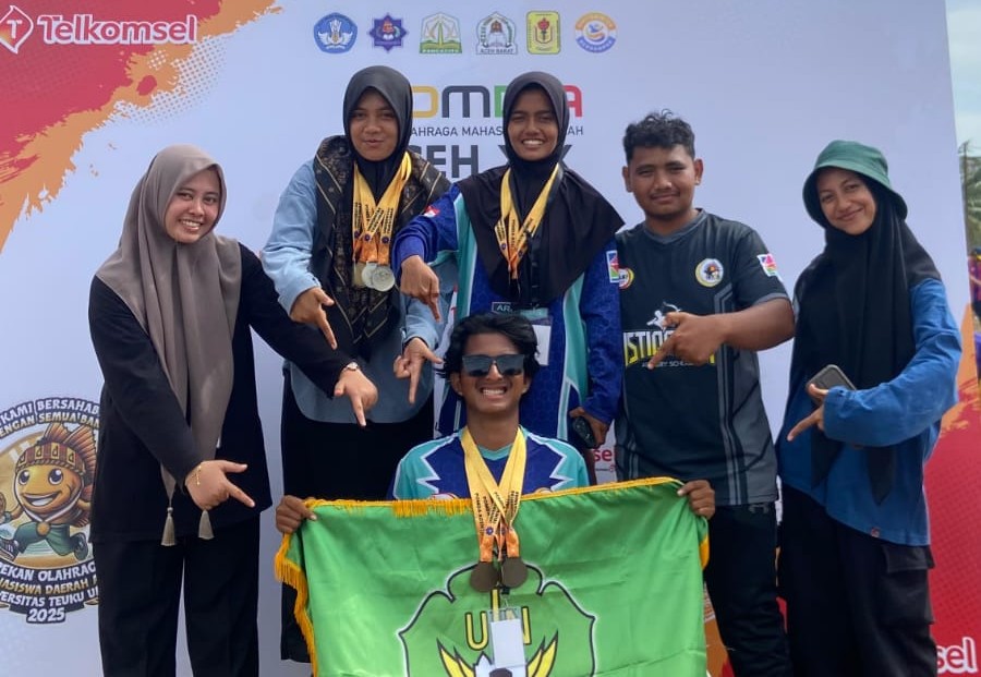 UIN Ar-Raniry Raih 41 Medali POMDA XIX
