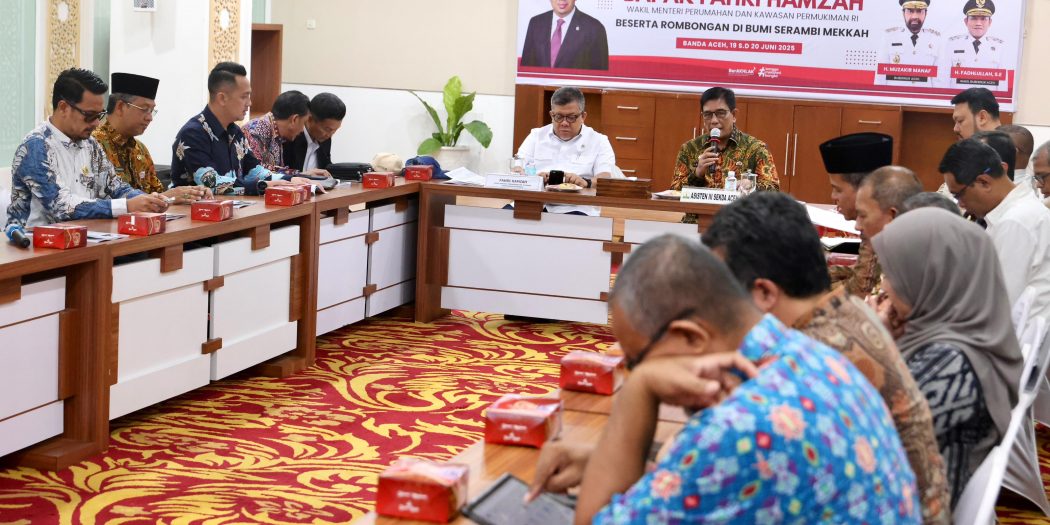 Fahri Hamzah Dorong Aceh Jadi Model Nasional Pembangunan Perumahan