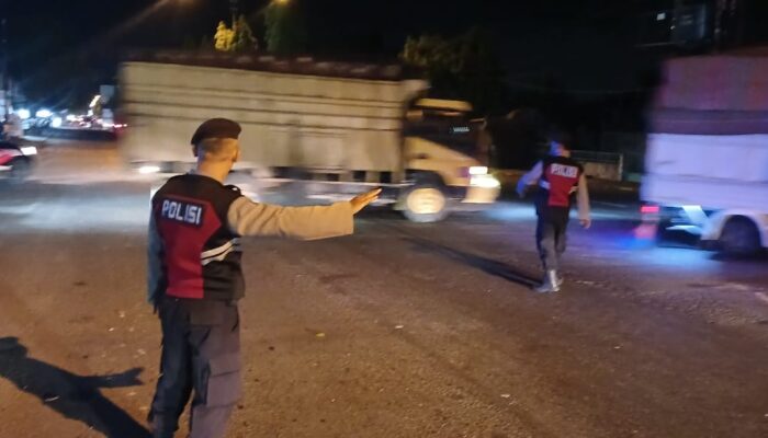 Polres Langkat Gelar Patroli Presisi, Situasi Kamtibmas Kondusif