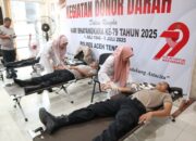 Polres Aceh Tenggara Gelar Donor Darah Sambut Hari Bhayangkara Ke-79