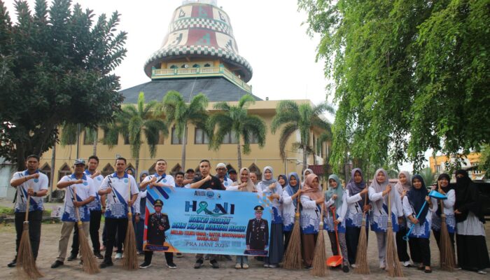 BNNK Banda Aceh Gelar Bakti Sosial Di Halaman Masjid Baitul Musyahadah
