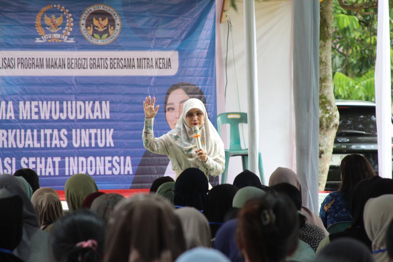 DPR RI Terus Sosialisasikan MBG