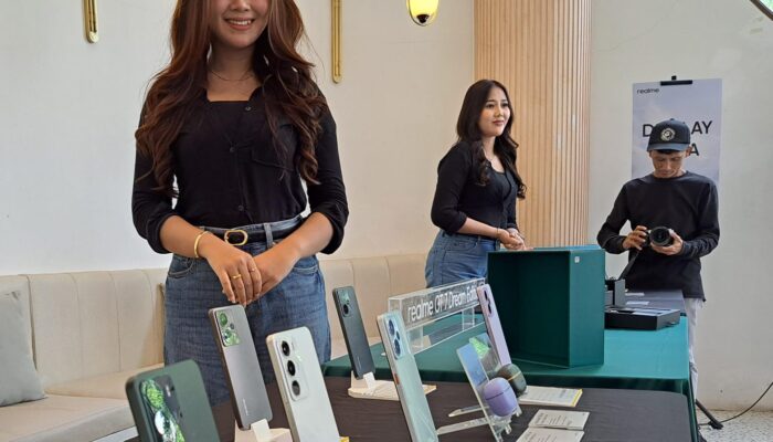 Sambangi Medan, Realme Unjuk Gigi Dua Lini Smartphone Terbarunya