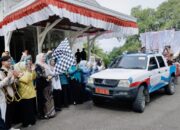 Ketua PKK Aceh Lepas Kirab Harganas Ke Sumut