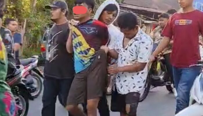 Warga Sidimpuan Tangkap Terduga Pelaku Cabul Dan Rampok Dari Tapsel