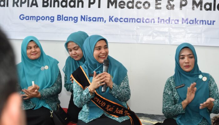 TP PKK Aceh Timur Apresiasi Medco, Lismawani: Perluas Program RPIA Ke Seluruh Aceh Timur