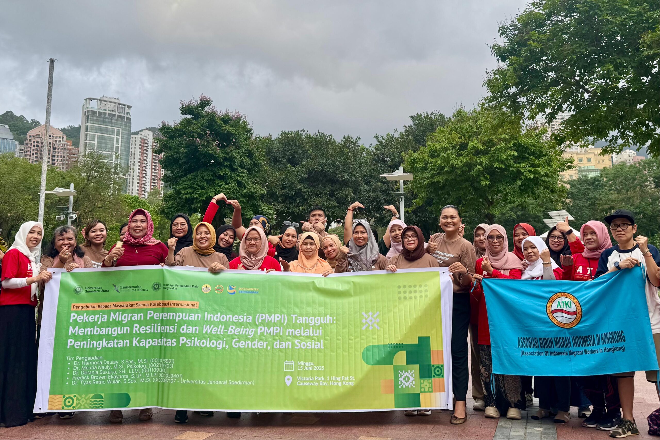Tim PKM USU Edukasi Pekerja Migran Perempuan Di Hongkong