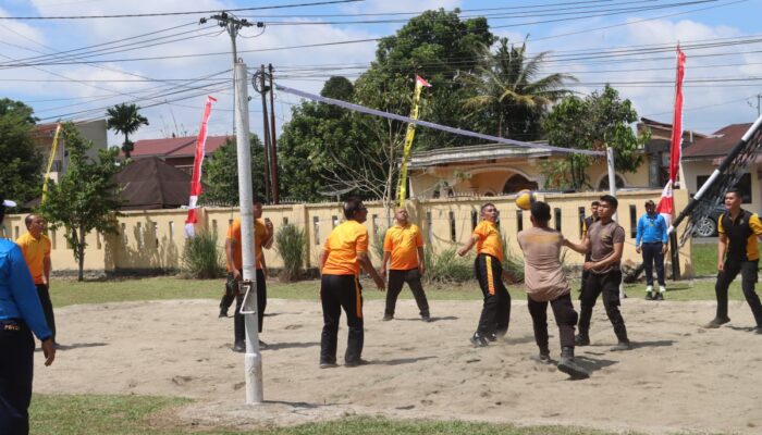 Sambut Hari Bhayangkara, Polres Simalungun Gelar Pertandingan Olahraga Tradisional