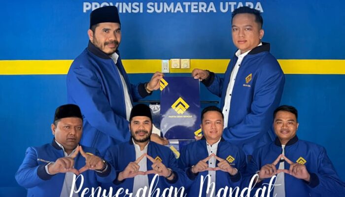 Terima Mandat, Yudha Purba Resmi Nakhodai DPD Partai Gema Bangsa Kabupaten Simalungun