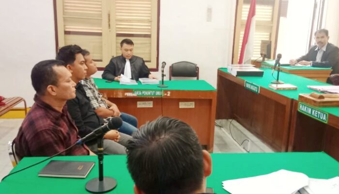 Tiga Terdakwa Korupsi Penataan Situs Benteng Putri Hijau Dituntut 2 Tahun Penjara