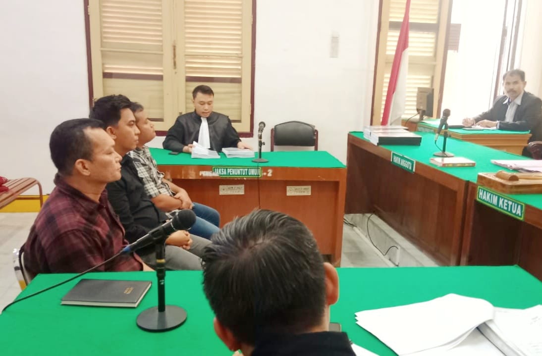 Tiga Terdakwa Korupsi Penataan Situs Benteng Putri Hijau Dituntut 2 Tahun Penjara