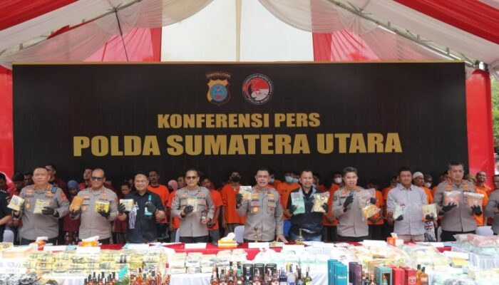Polda Sumut Perangi Narkoba, Masyarakat Mesti Merespons Positif