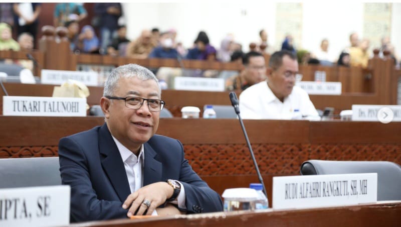 Anggota DPRD Sumut Rudi Alfahri Rangkuti Pertanyakan Anggaran SMA/SMK Gratis