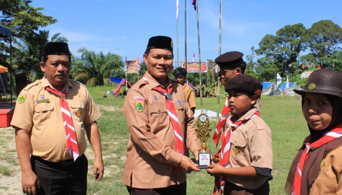 Perkemahan Pramuka Madrasah Kemenag Subulussalam Di MAN 2 Sukses