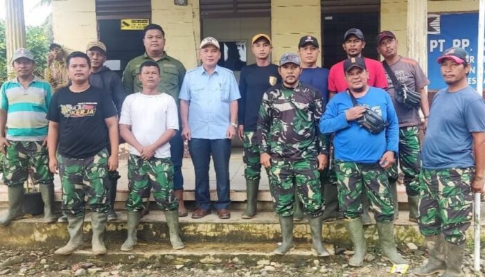 Centeng Kebun Di Besitang Pakai Seragam Loreng, Warga Resah