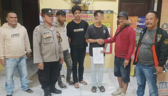 Polres Pematangsiantar Selesaikan Perkelahian Dengan Mediasi