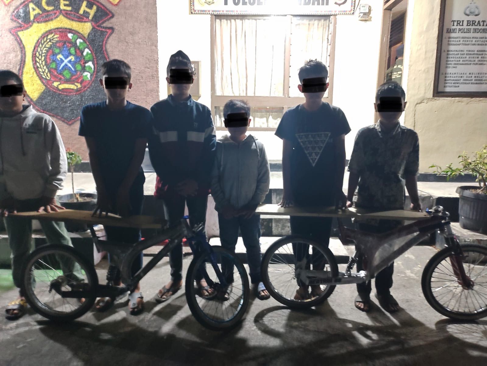 Polisi Bener Meriah Amankan Anak-anak Balap Liar, Beri Edukasi Bukan Sanksi