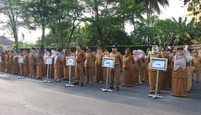 Pemko Binjai Gelar Apel Gabungan, Staf Ahli Wali Kota Tekankan Profesionalisme ASN