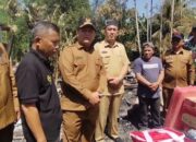 Dua Rumah Warga Terbakar, Bupati Aceh Utara Serahkan Bantuan