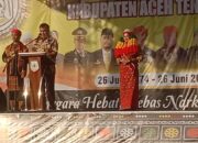 Bupati Salim Fakhry Buka Pameran Pembangunan Agara