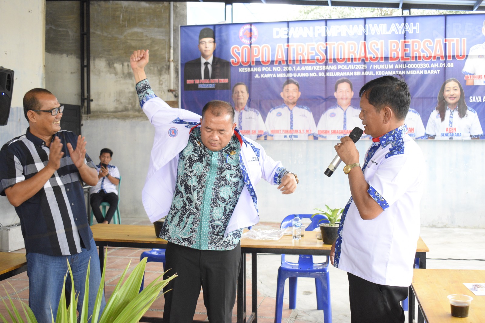 Sekda Deliserdang Bangga Bergabung Di Sopo ATRestorasi Bersatu