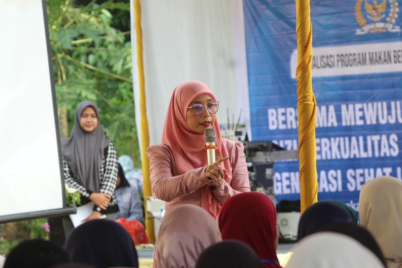 Delia Pratiwi Harap Program BGN Prioritas Utama