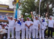 Ribuan Warga Meriahkan Jalan Santai Dan Senam Zumba Sambut HUT Ke-79 Deliserdang