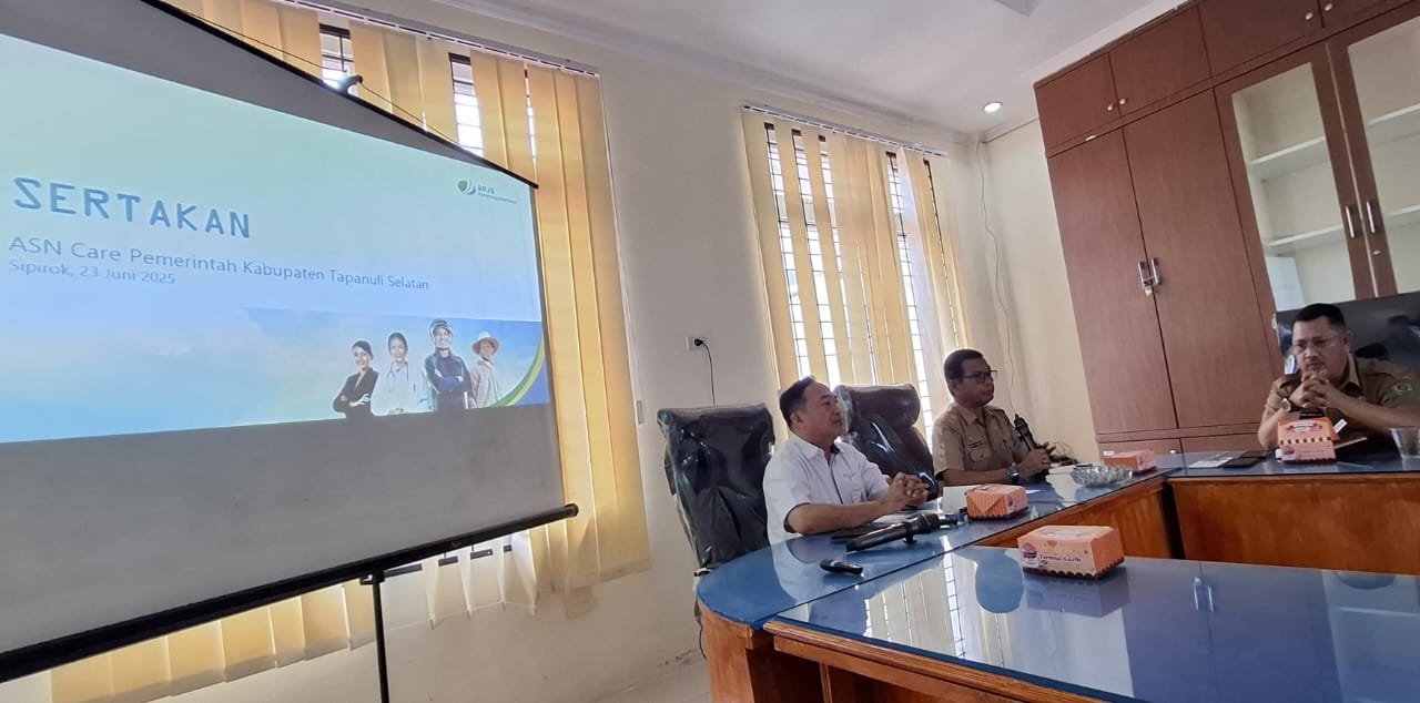 Komit Perluas Perlindungan Jamsostek, Pemkab Tapsel Terapkan ASN Care