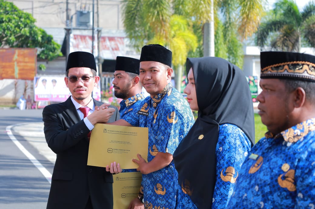 416 PPPK Aceh Barat Terima SK Pengangkatan