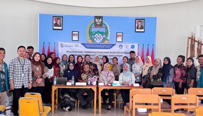 TIM PKM FIP Unimed Dorong Inovasi Pembelajaran Musik Berbasis Kerampilan Sosial di SLB Negeri Autis Sumut