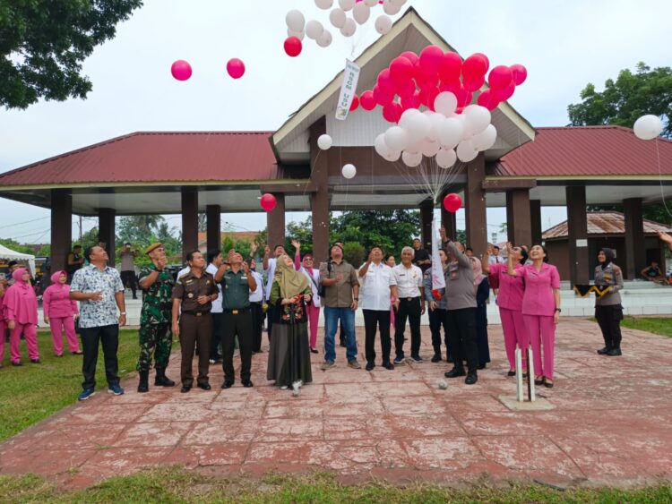 Polres Binjai-RSGM USU Gelar Aksi Bakti Kesehatan Gigi Sambut HUT Bhayangkara Dan Dies Natalis ke-23