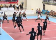 Polres Agara Gelar Turnament Bola Voli