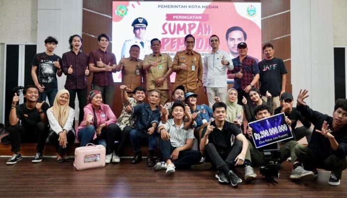 Dukung Karya Sineas Anak Medan Rico Waas Ikut Syuting Film “Samudera”