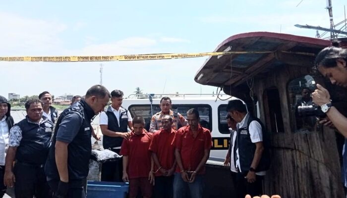 Polda Sumut Ungkap Penyelundupan 25 Kg Sabu Dan 15 Ribu Pil H5