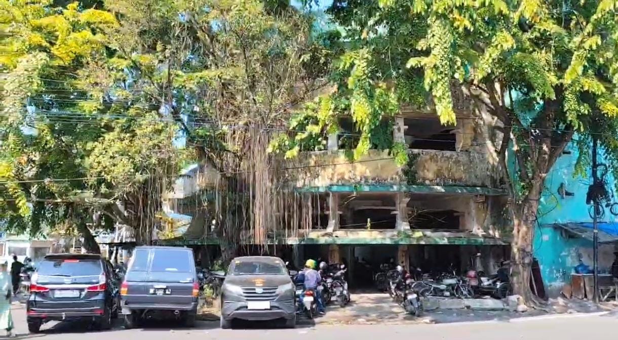 Gedung Cagar Budaya Disulap PUD Pasar Medan Jadi Lahan Parkir Komersil