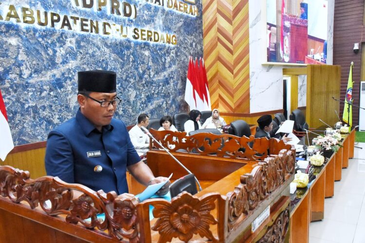 Bupati Deliserdang Sampaikan Jawaban Terkait RPJMD
