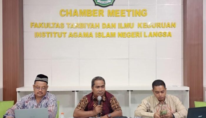 Dekan FTIK IAIN Langsa: Akreditasi Elemen Penting Menjamin Mutu dan Eksistensi Program Studi
