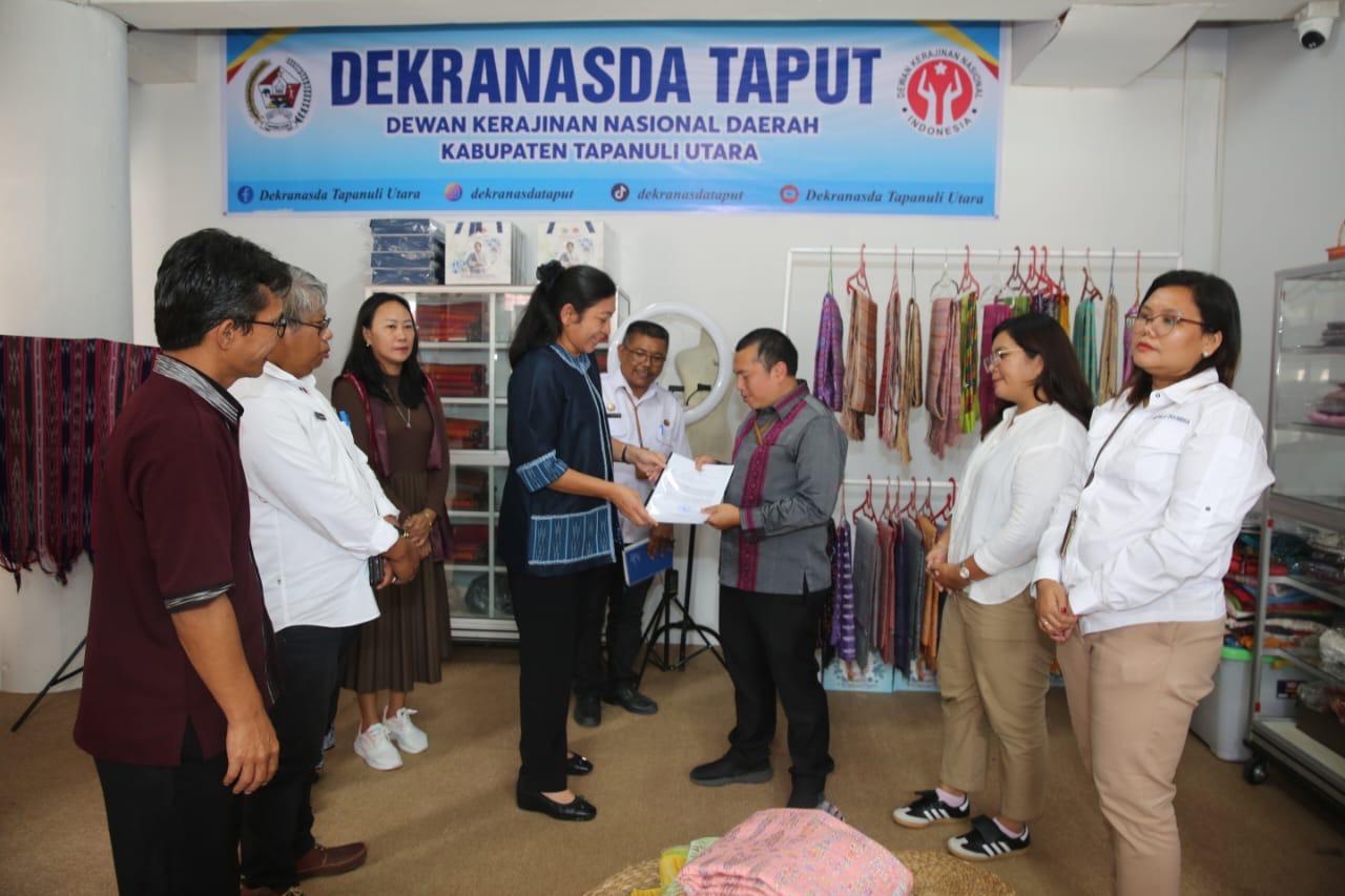 Bank Indonesia Sibolga Dukung Dekranasda Taput Tingkatkan Kelas UMKM